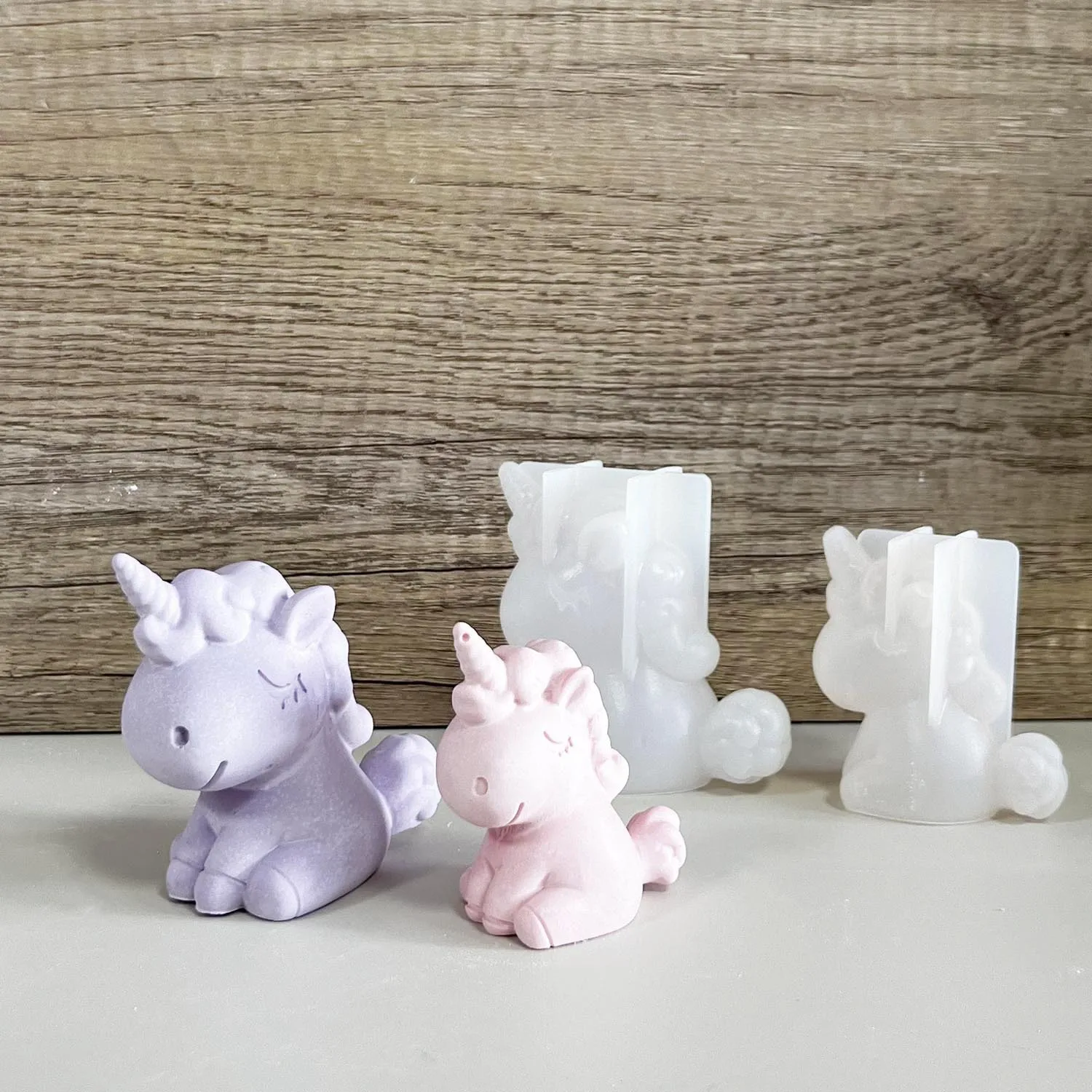 Soap Making Equipment For Beginners - 3D Geometryczny Silikonowy Jednorożec Kot Jeleń