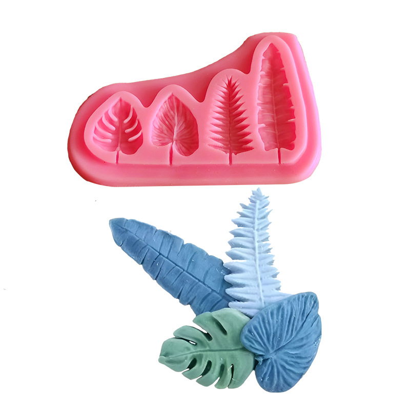 Soap Making Designs - Liście palmowe i liść żółwia formy