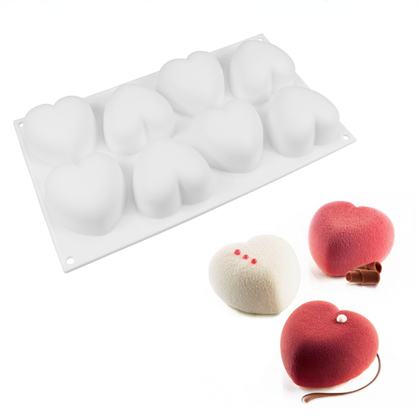 Soap Making Equipment For Beginners - Miłość serce silikonowe formy do mydła