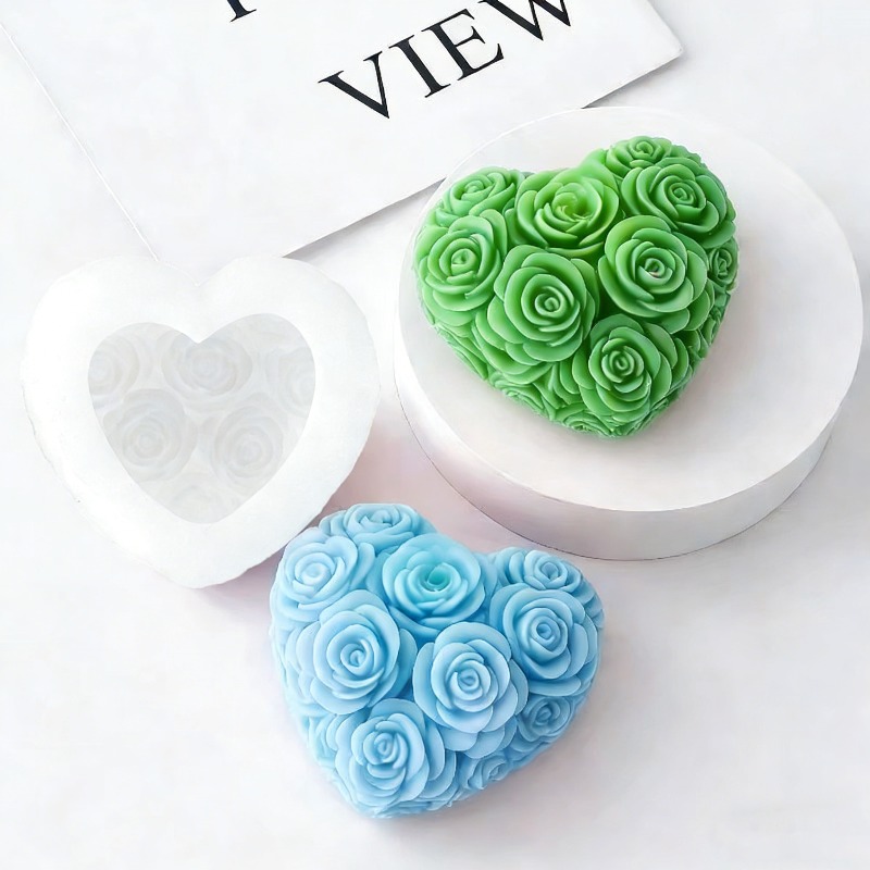 Soap Making Guide For Beginners - Forma silikonowa DIY na świece w