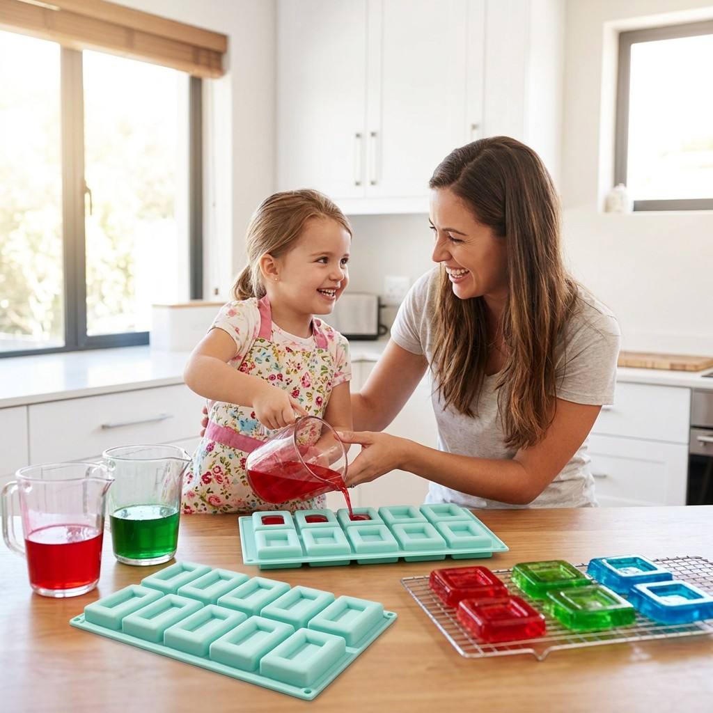 Nieprzywierająca prostokątna f – Soap Making Guide For Beginners recenzja i cena
