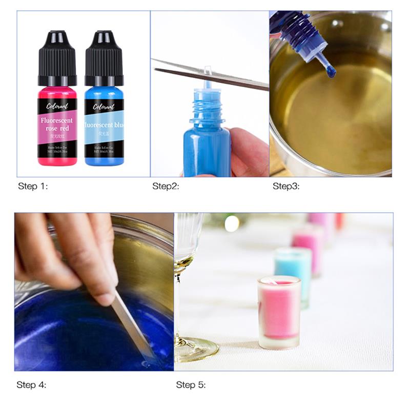 30 kolorów świec Pigment Aroma – Soap Making Dye recenzja i cena