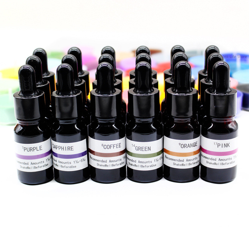 10ml Płynny Barwnik do Świec W – Soap Making Dye recenzja i cena