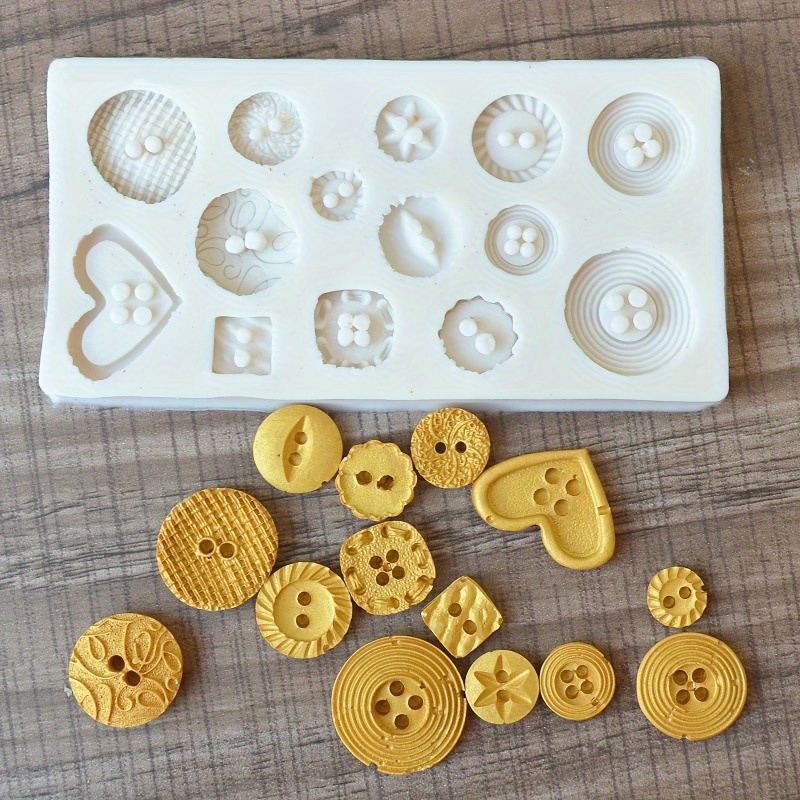 Forma silikonowa do guzików, f – Soap Making Designs recenzja i cena