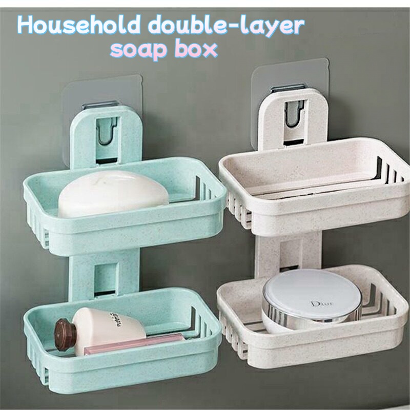 Podwójna półka na mydło montow – Soap Dish Draining recenzja i cena