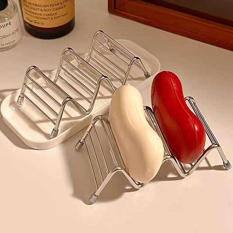 1 szt. Stalowy ociekacz na myd – Soap Dish Draining recenzja i cena
