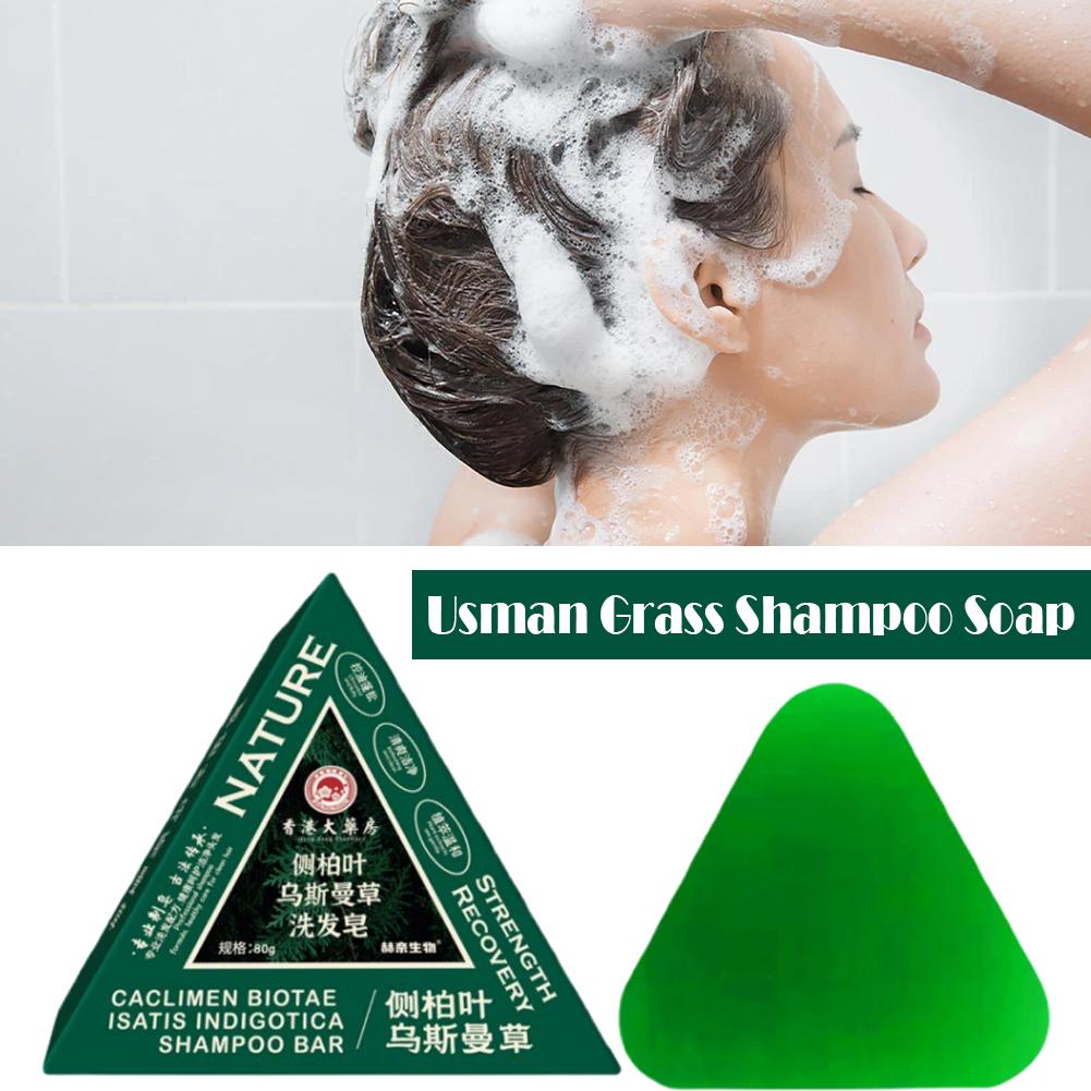 80g Usman Grass Solid Shampoo  – Soap Making Oils recenzja i cena