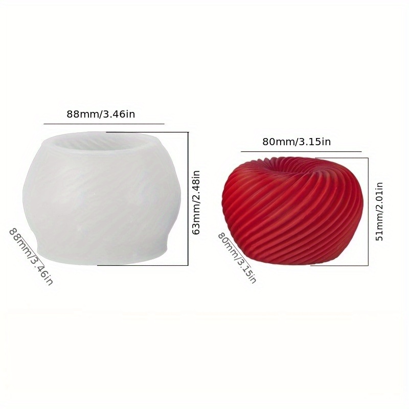 Modna, czerwona silikonowa for – Soap Making Designs recenzja i cena