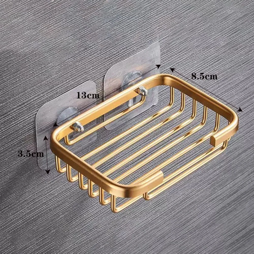 Półka na mydło, złoty uchwyt n – Soap Dish Draining recenzja i cena
