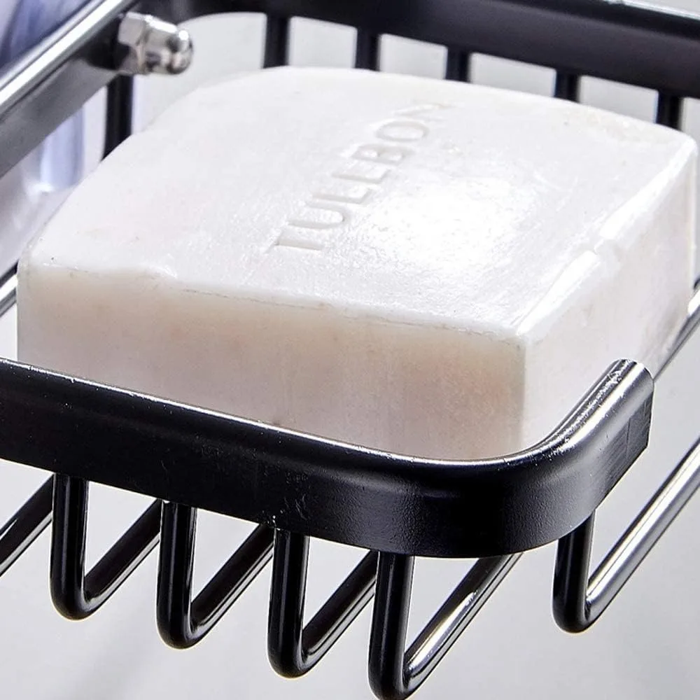 Półka na mydło, złoty uchwyt n – Soap Dish Draining recenzja i cena
