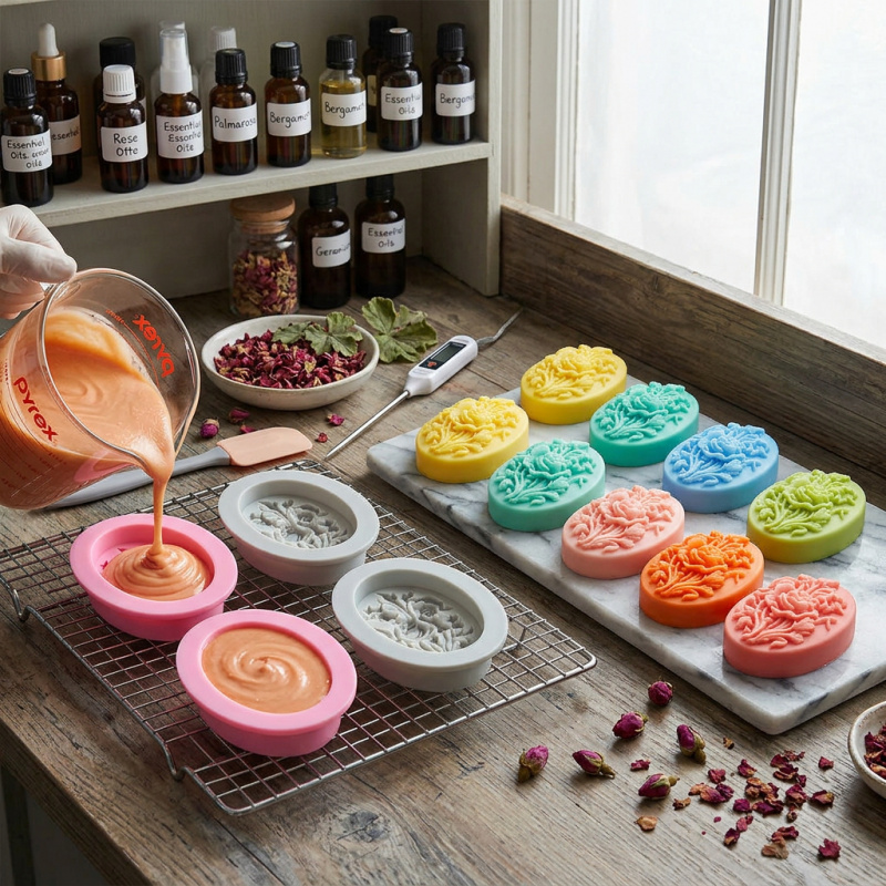 4 silikonowe formy w kształcie – Soap Making Designs recenzja i cena