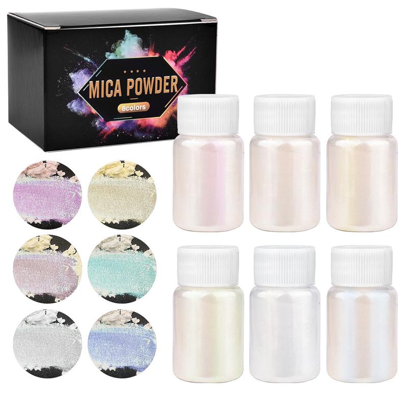 6 sztuk-zestaw żywica epoksydo – Mica Powder Colorant recenzja i cena