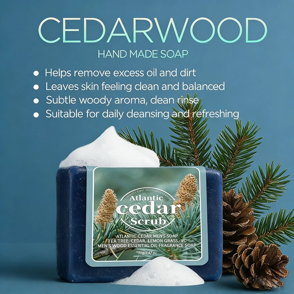 Męskie mydło z olejem cedrowym – Soap Making Oils recenzja i cena
